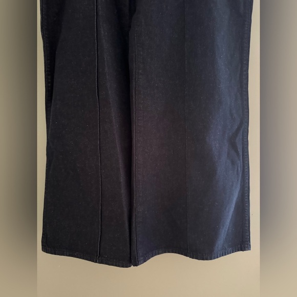 Rolla’s Chambray Studio Flare High Rise Jeans Woman’s SZ 32 Baggy Wide Leg New - Picture 3 of 12